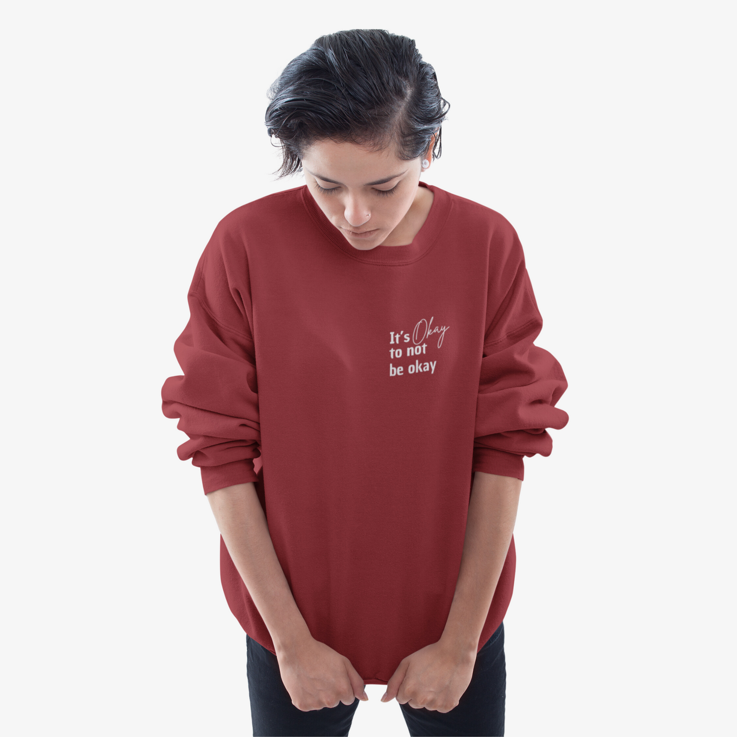 Imperfectly Human - It's okay to not be okay Sweatshirt