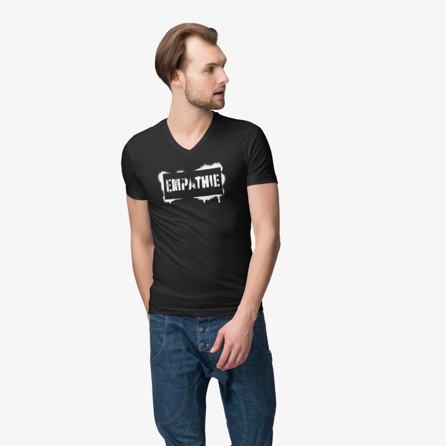 Für Ihn - Empathie-V-Shirt– Mit Gefühl und Stil umhüllt